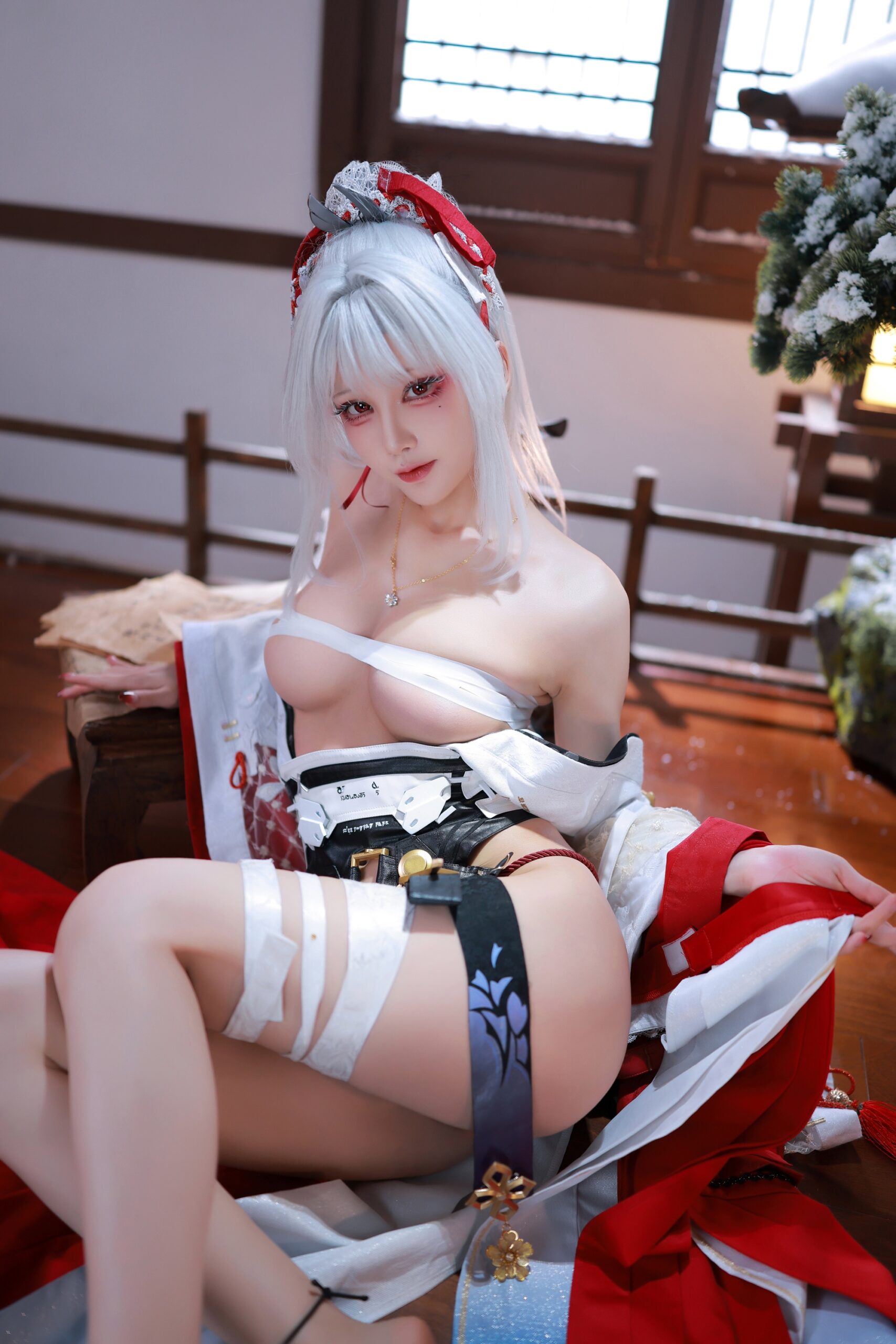 水淼aqua 鸣潮 绯雪美图拍
