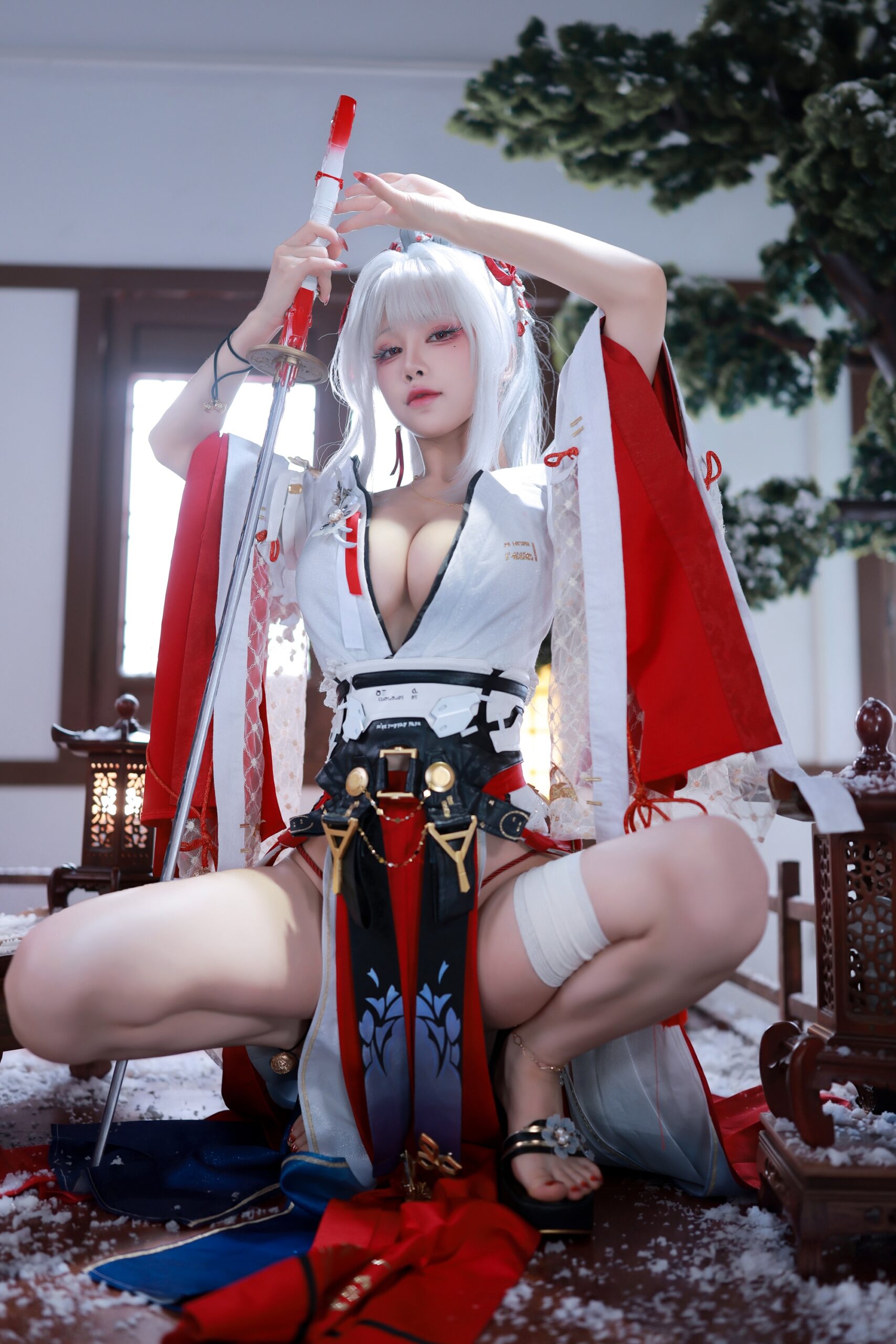 水淼aqua 鸣潮 绯雪美图拍
