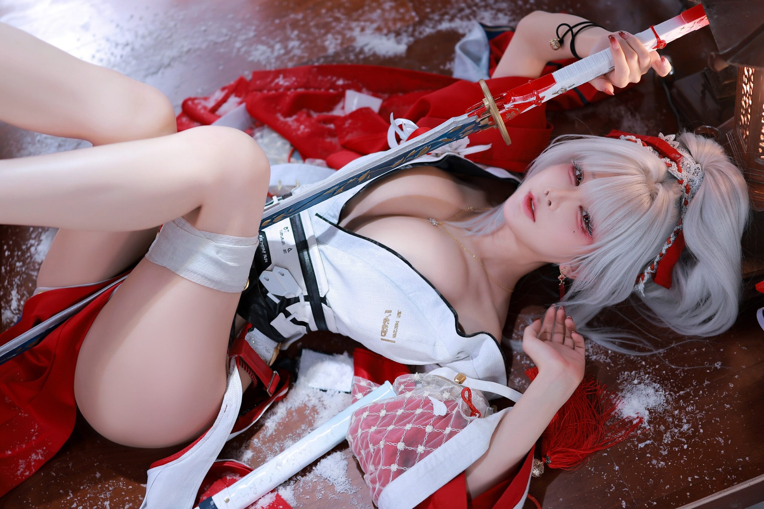 水淼aqua 鸣潮 绯雪美图拍