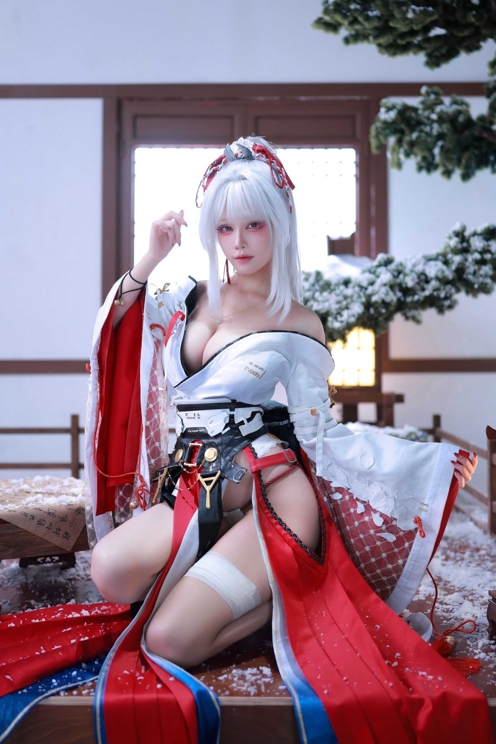水淼aqua 鸣潮 绯雪美图拍