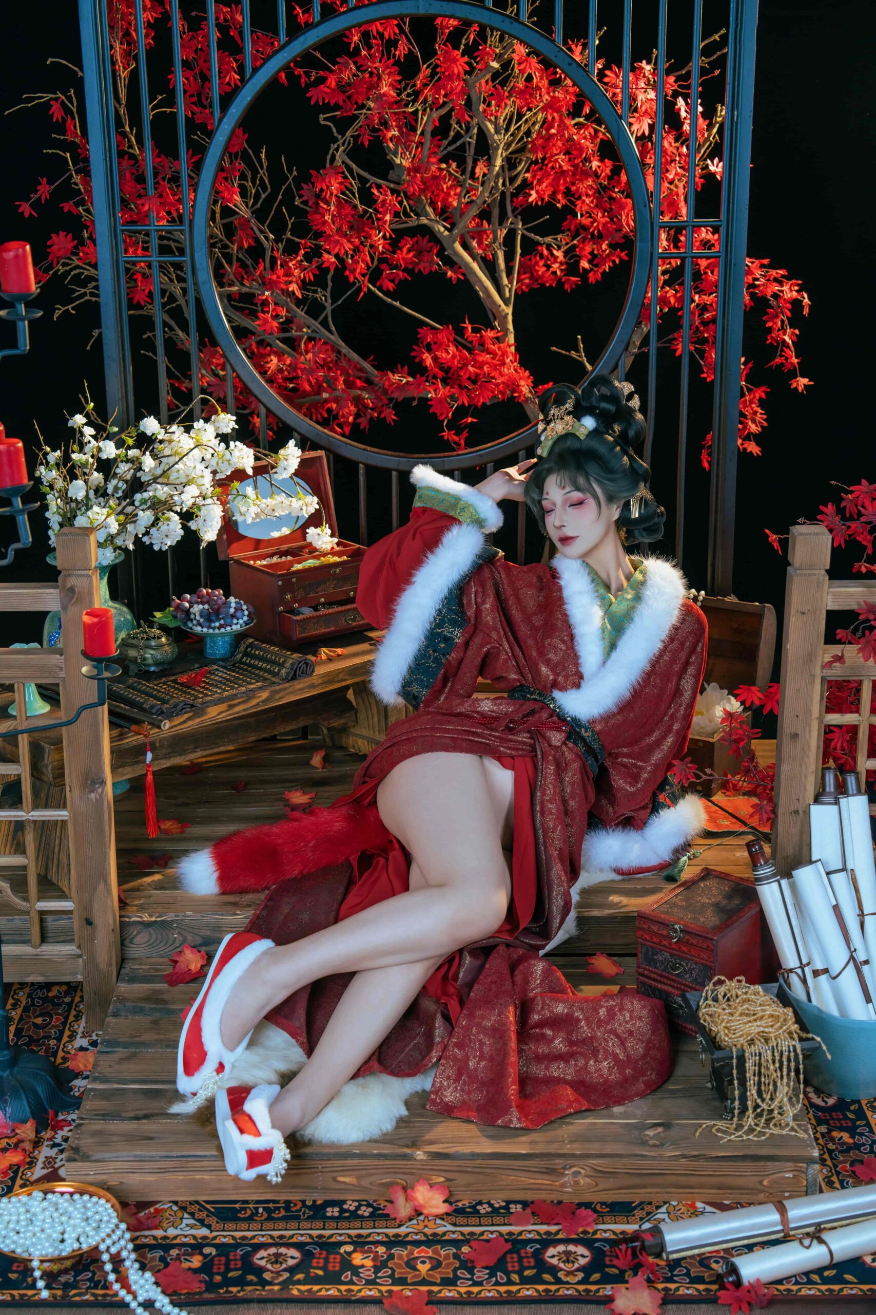 yuuhui玉汇 狐仙的报恩美图拍