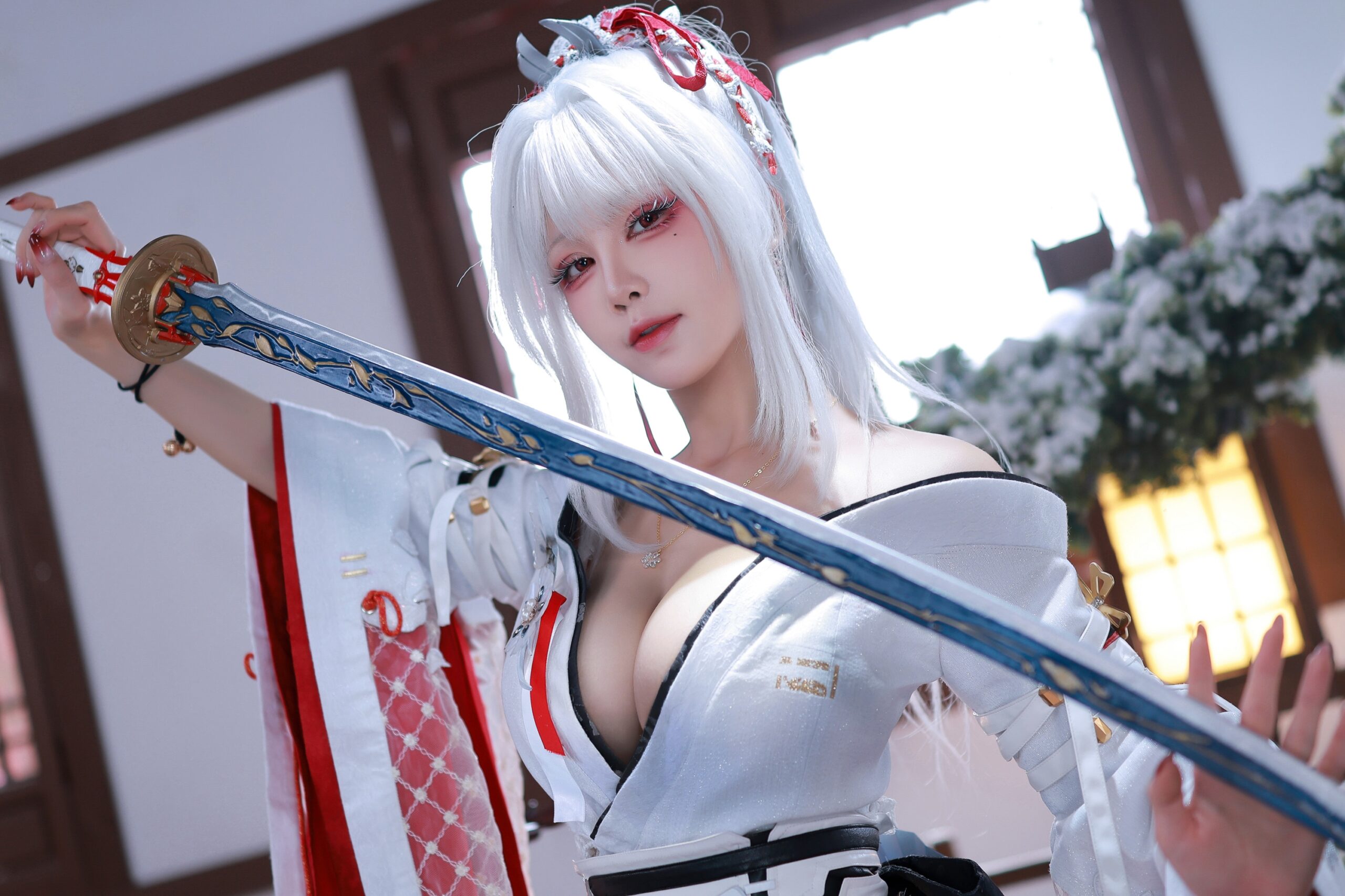 水淼aqua 鸣潮 绯雪美图拍