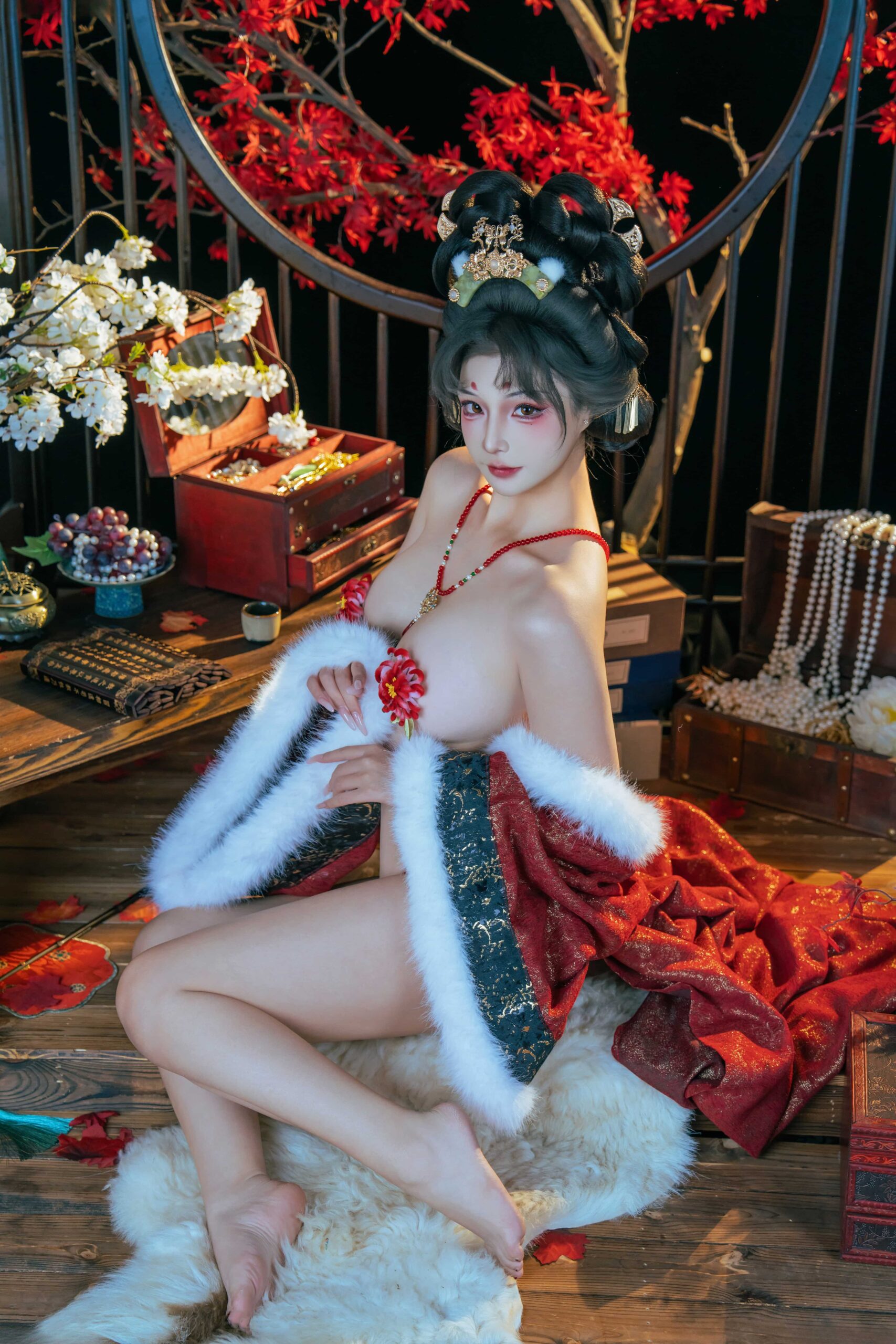 yuuhui玉汇 狐仙的报恩美图拍