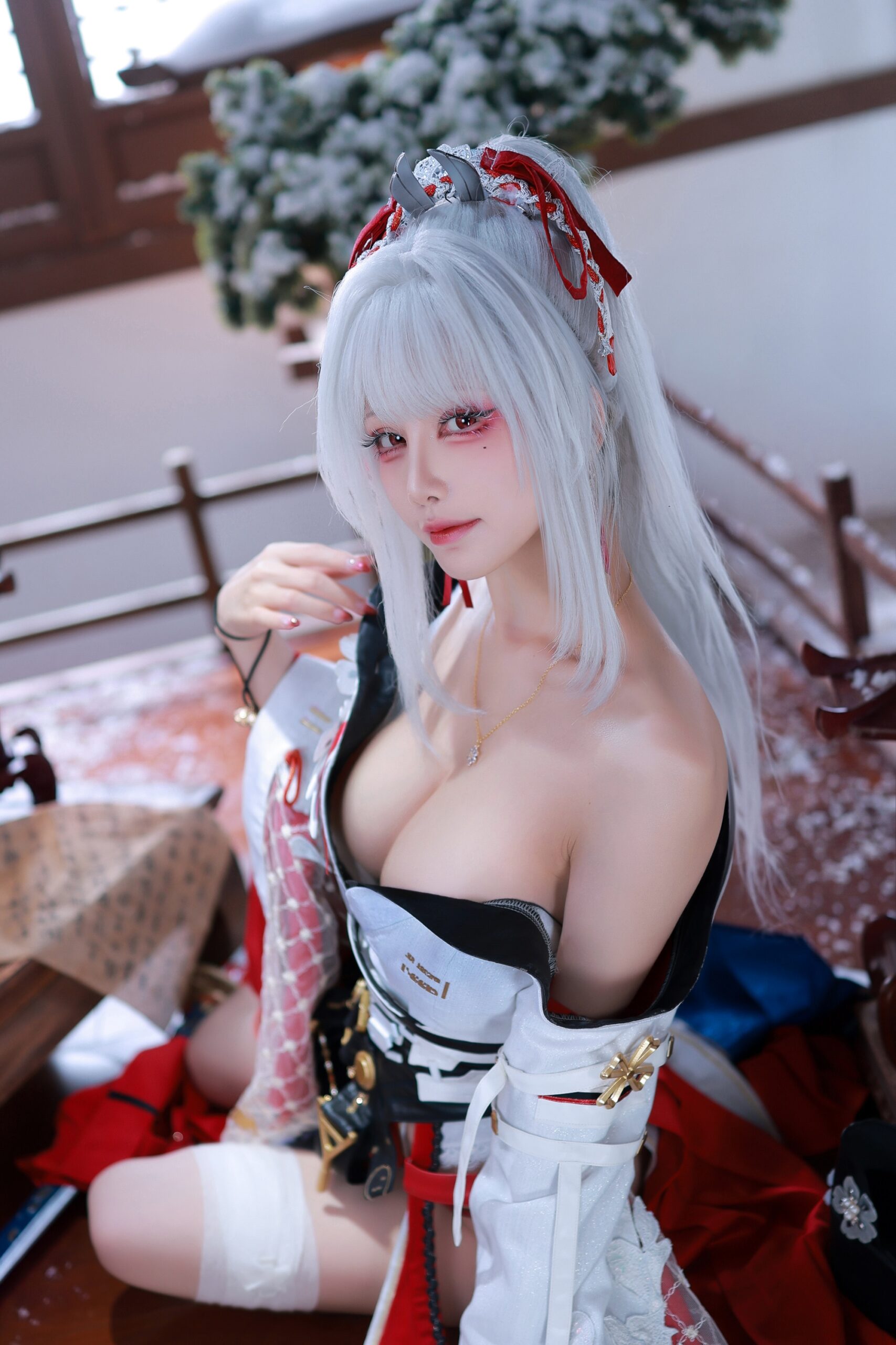 水淼aqua 鸣潮 绯雪美图拍