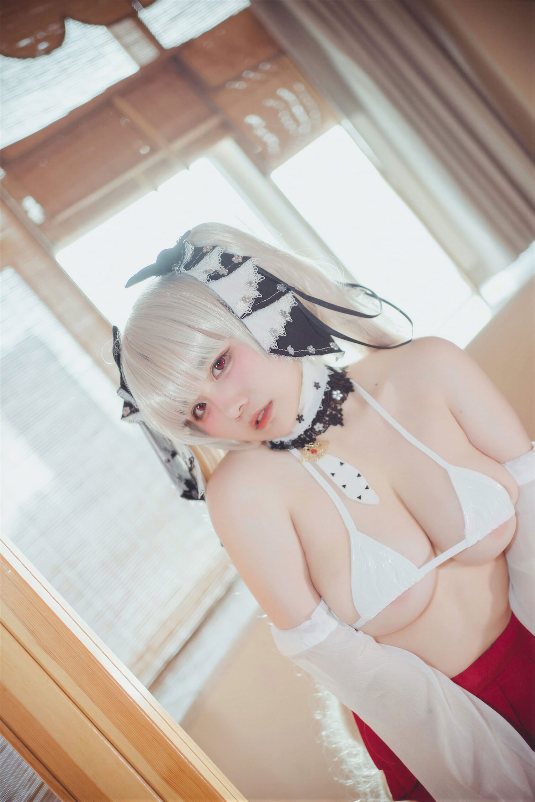 阿半今天很开心 碧蓝航线 可畏巫女2美图拍