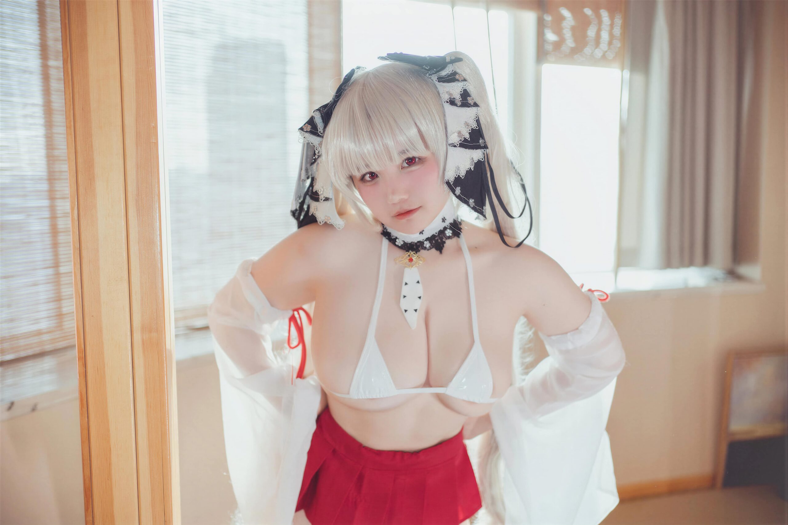 阿半今天很开心 碧蓝航线 可畏巫女2美图拍