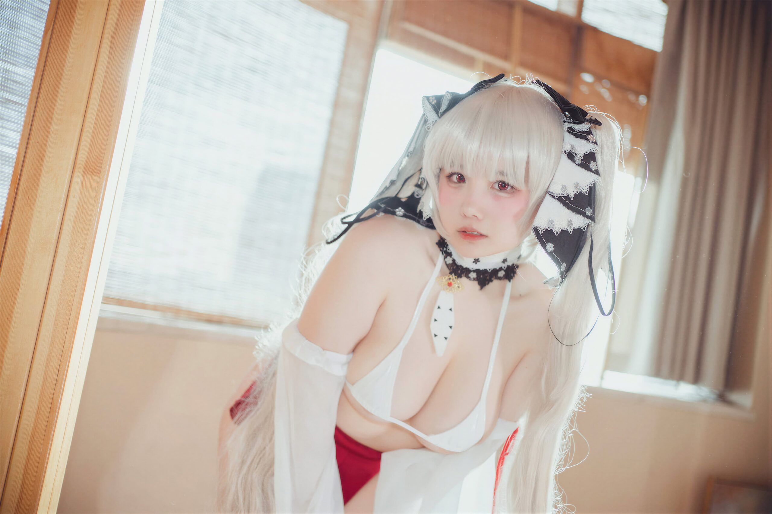 阿半今天很开心 碧蓝航线 可畏巫女2美图拍